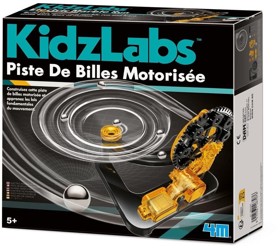 4M | Kidzlabs | Elektrische Knikkerbaan | 5+ - Kleine Eland
