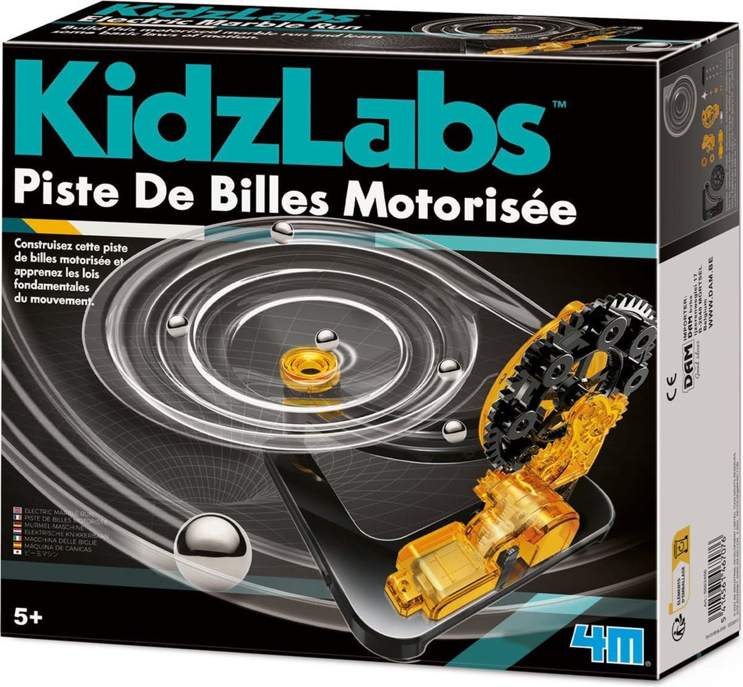 4M | Kidzlabs | Elektrische Knikkerbaan | 5+ - Kleine Eland