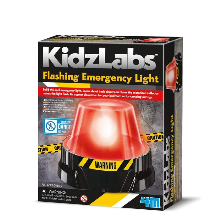 4M | Kidzlabs | Flashing Emergency Light | 5+ - Kleine Eland