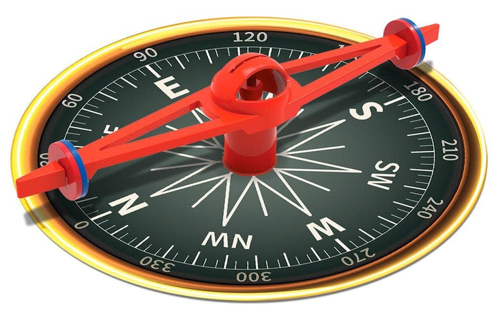 4M Kidzlabs | Gigantisch Magnetich Compass | 5+ - Kleine Eland