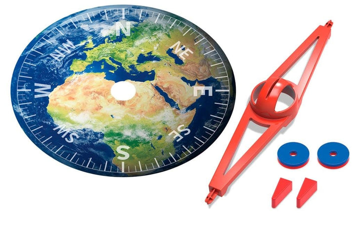 4M Kidzlabs | Gigantisch Magnetich Compass | 5+ - Kleine Eland