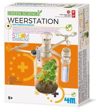 4M | KidzLabs | Green Science | Weerstation | 8+ - Kleine Eland