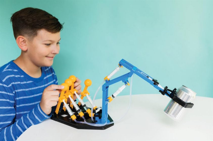 4M | Kidzlabs | Mega Hydraulische Arm | 8+ - Kleine Eland