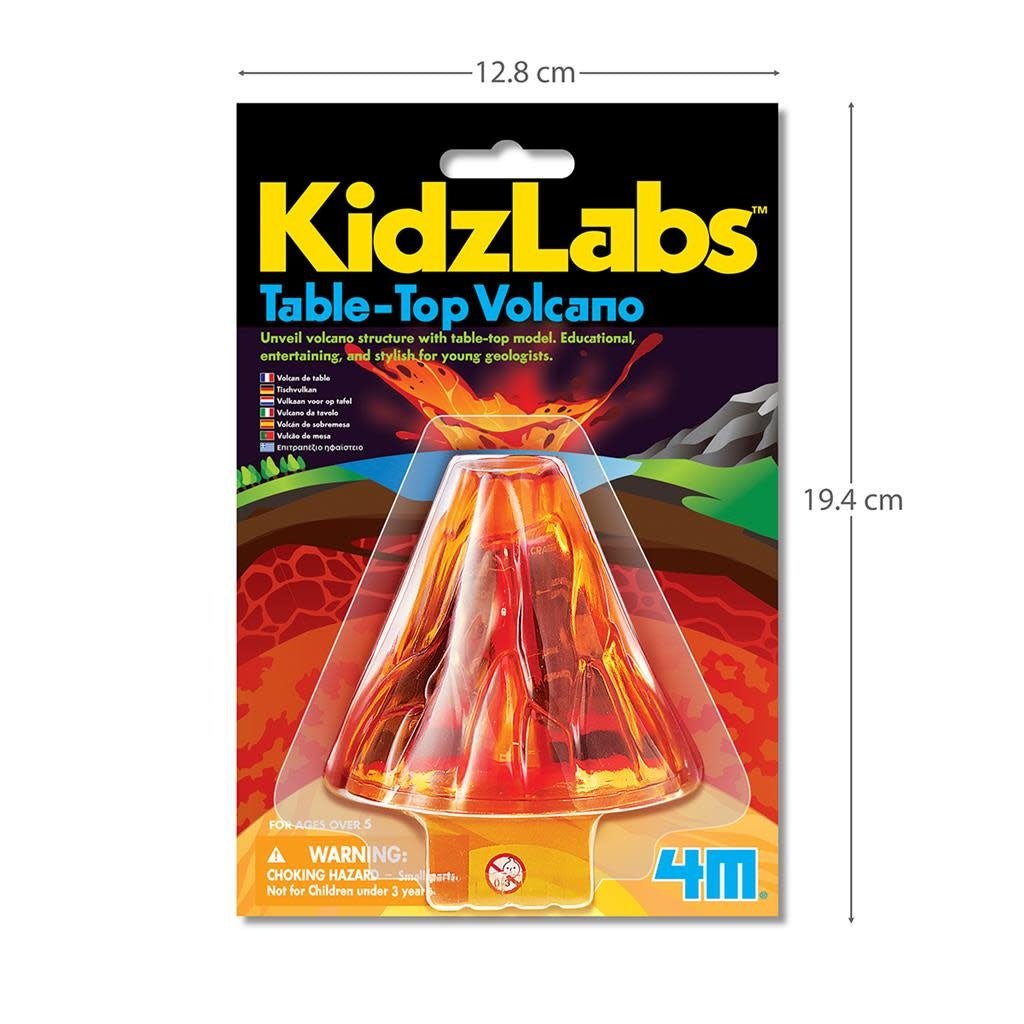 4M | KidzLabs | Table Top Volcano | 5+ - Kleine Eland