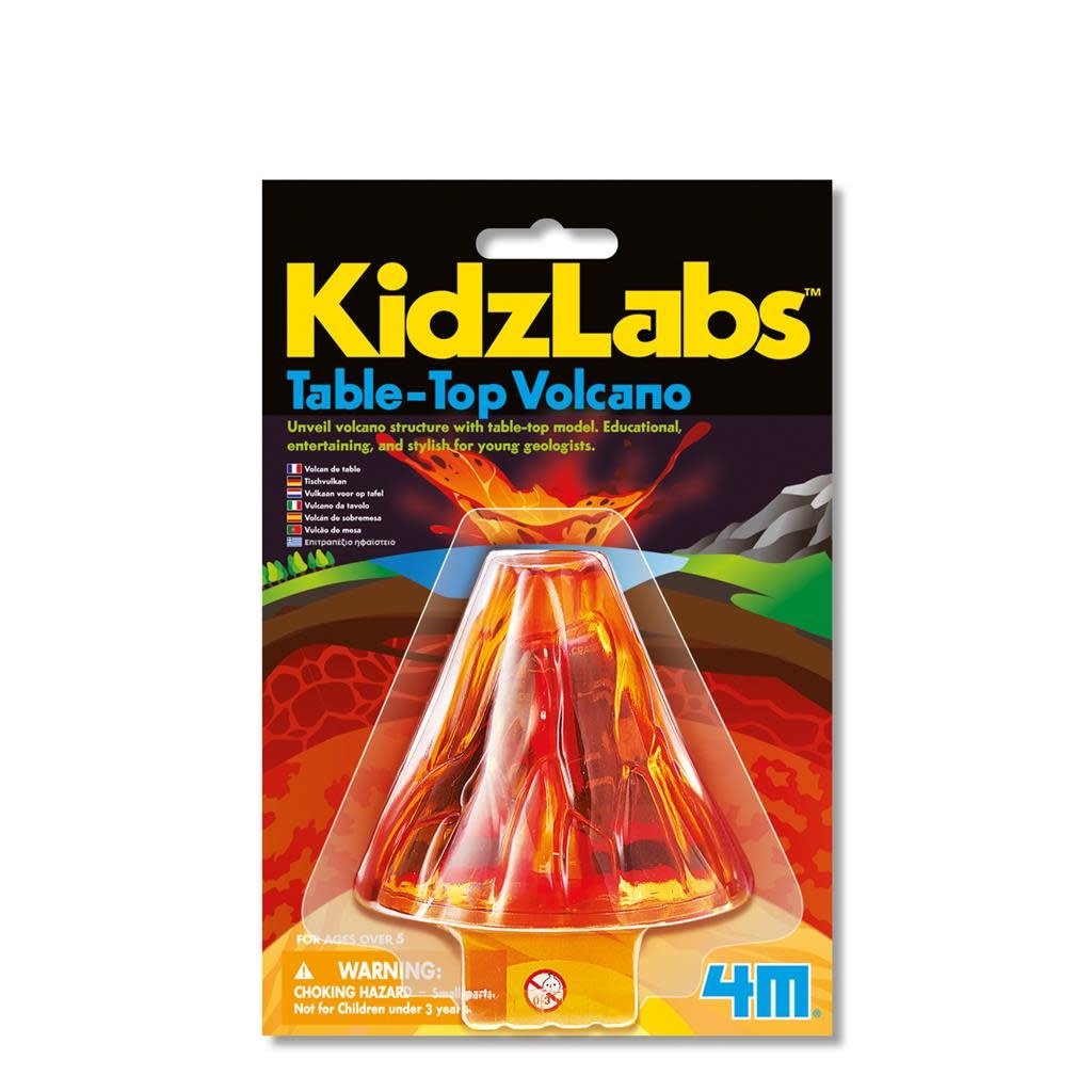 4M | KidzLabs | Table Top Volcano | 5+ - Kleine Eland