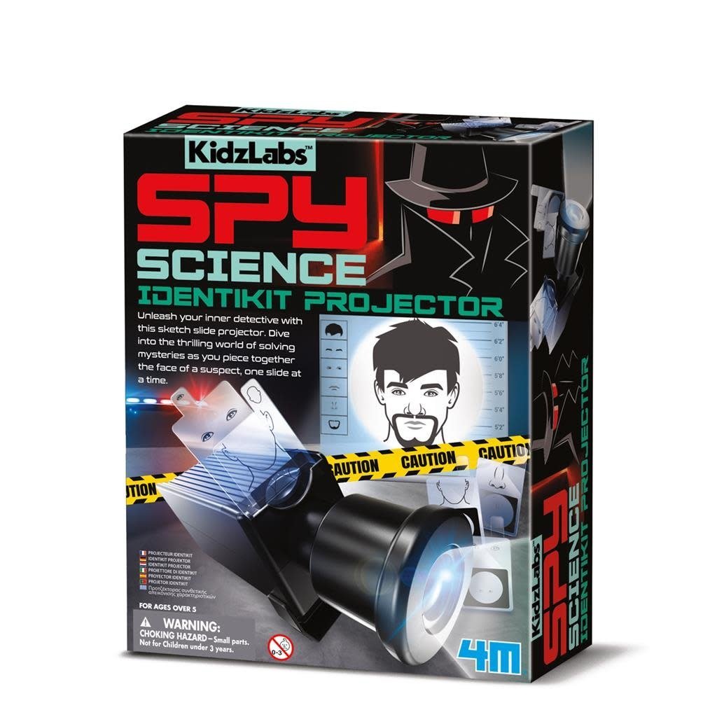 4M | Spy Science | Identikit Projector | 5+ - Kleine Eland
