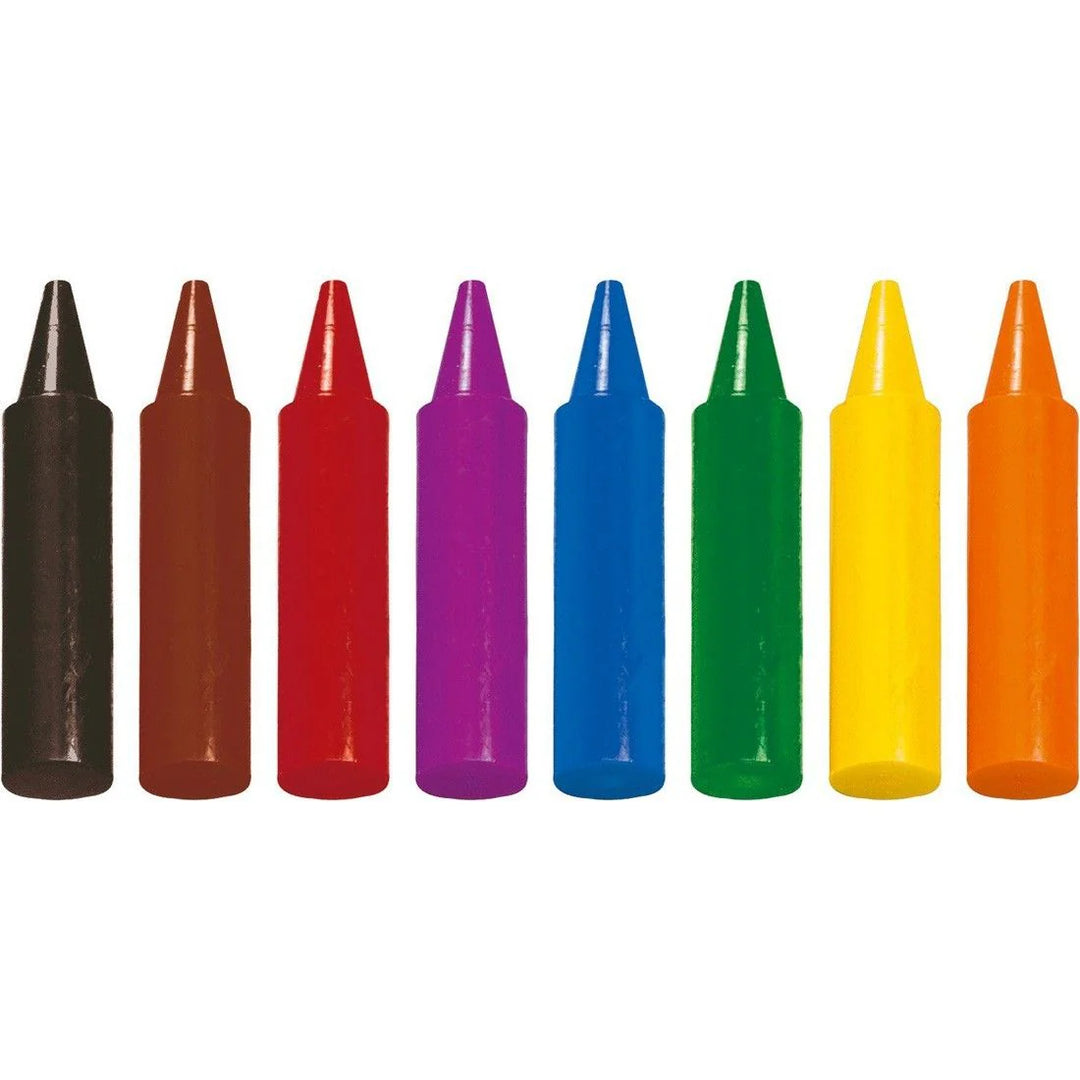 Crayola | Mini Kids Jumbo Waskrijtjes | 8 stuks | 1+