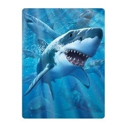 Live Life | 3D | Ansichtkaart | 15,4 x 11,3 cm | Great White Delight