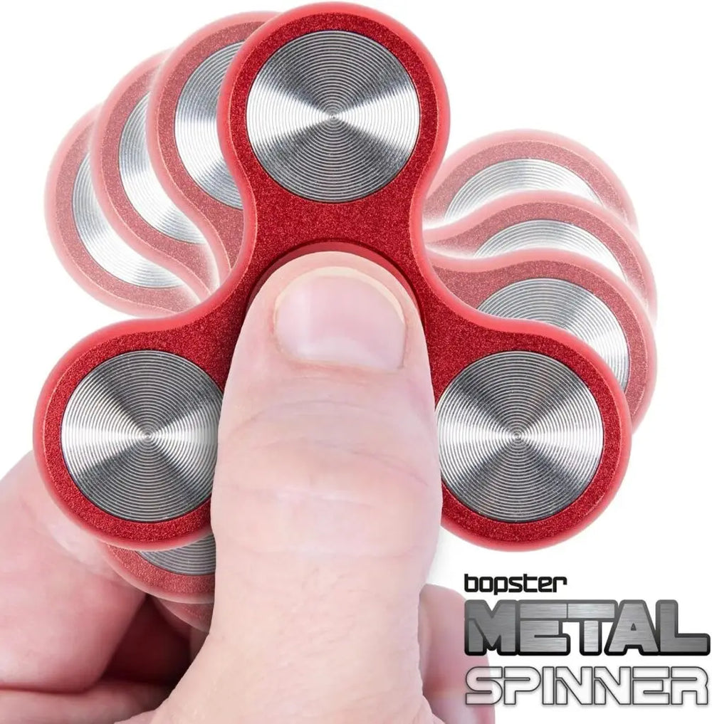 Rode Metalen Spinner | 73 gram | 7 cm | 8+