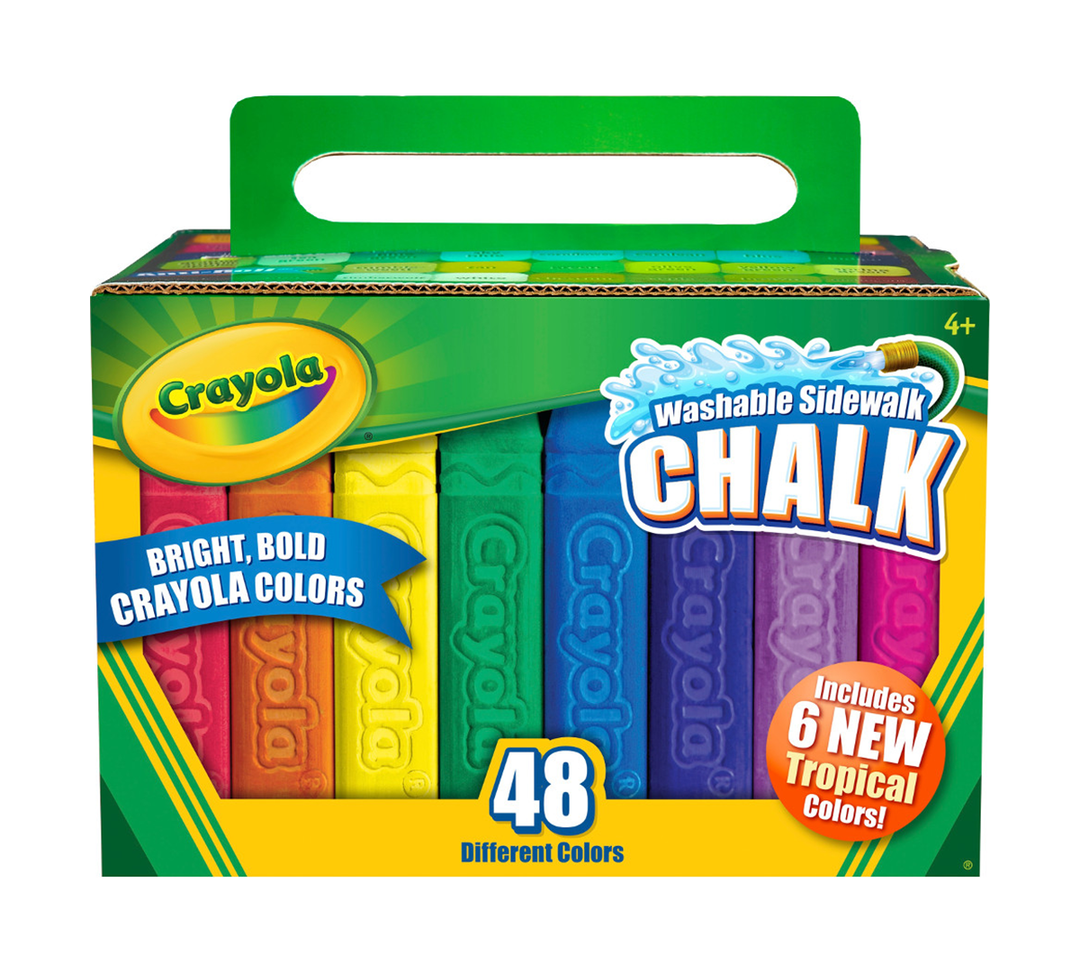 Crayola | Stoepkrijt | 48 stuks | 4+