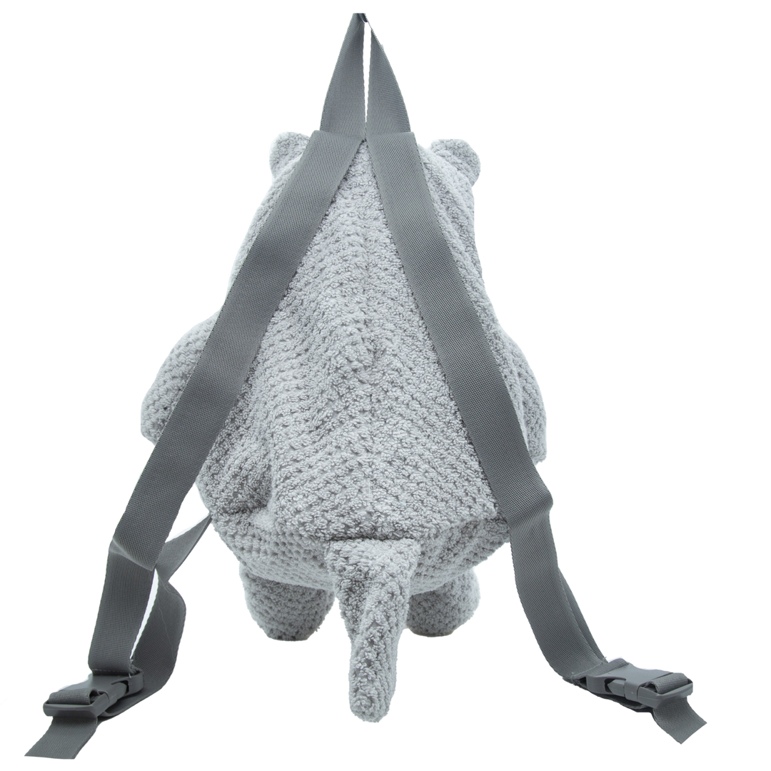 Cute by Felix | Pluche rugzak | Katoenen uitvoering | 42 cm | Nijlpaard