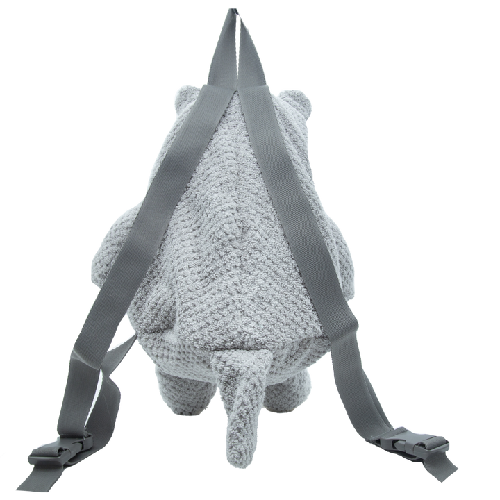 Cute by Felix | Pluche rugzak | Katoenen uitvoering | 42 cm | Nijlpaard
