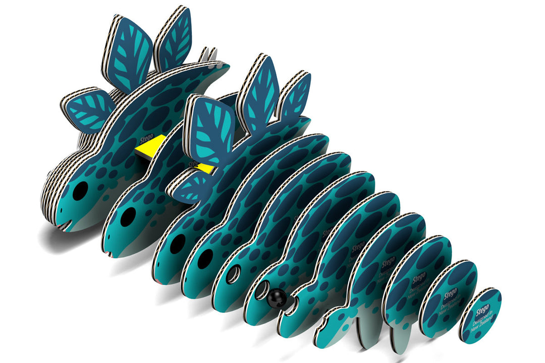 Eugy | 3D Cardboard Model Kit | Prehistoric Life | Stegosaurus | 32 stukjes | 6+