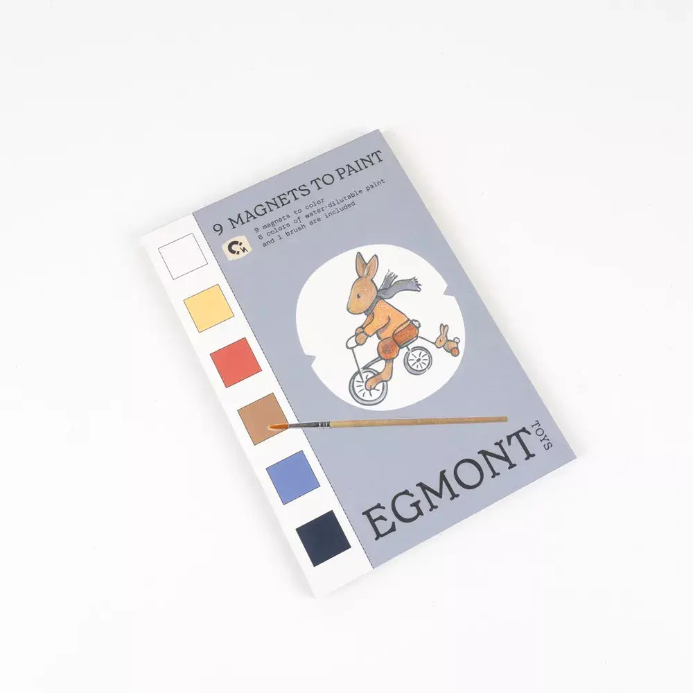 Egmont Magneten om te schilderen vrienden. 21x15 cm. 3+