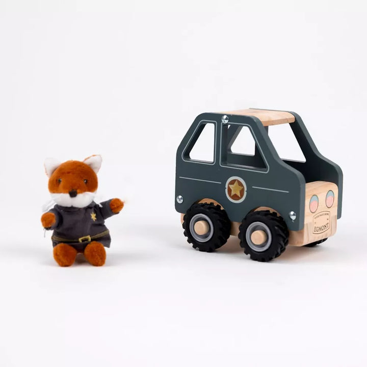 Egmont Toys Polizeiauto mit der losen Polizeifigur daneben