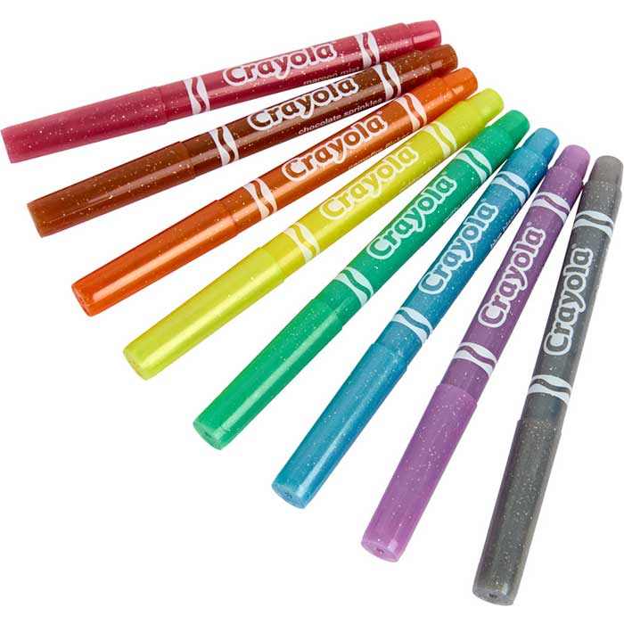 Crayola | Glitter Markers | 8 stuks | 3+