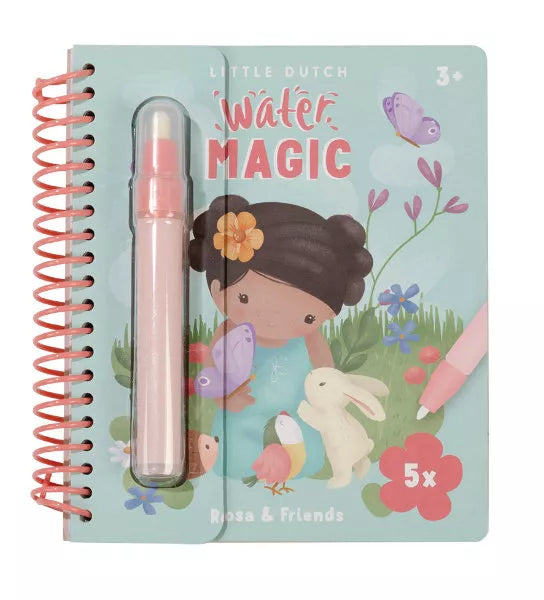 Little Dutch | Waterkleurboek | Rosa | 2+