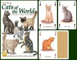 Heritage Playing Cards | Speelkaarten | Cats Of The World
