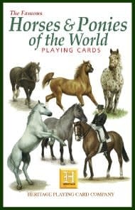Heritage Playing Cards | Speelkaarten | Horses and Ponies of the World