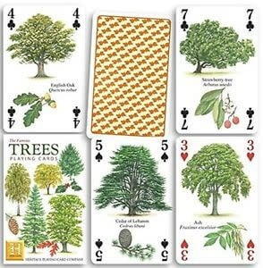 Heritage Playing Cards | Speelkaarten | Trees