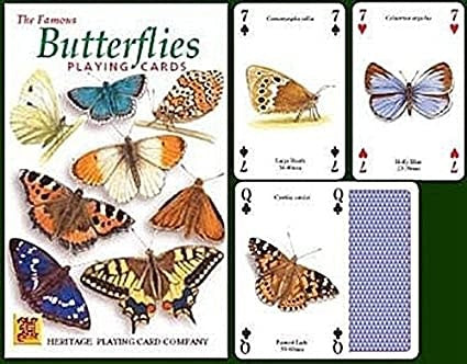 Heritage Playing Cards | Speelkaarten | Butterflies