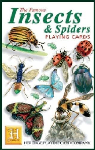 Heritage Playing Cards | Speelkaarten | Insects &amp; Spiders