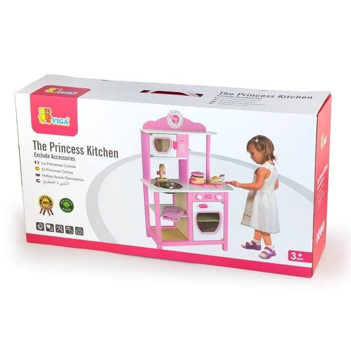 Viga Toys | Kinderkeuken | Prinses | 60 x 30 x 92 cm | 3+
