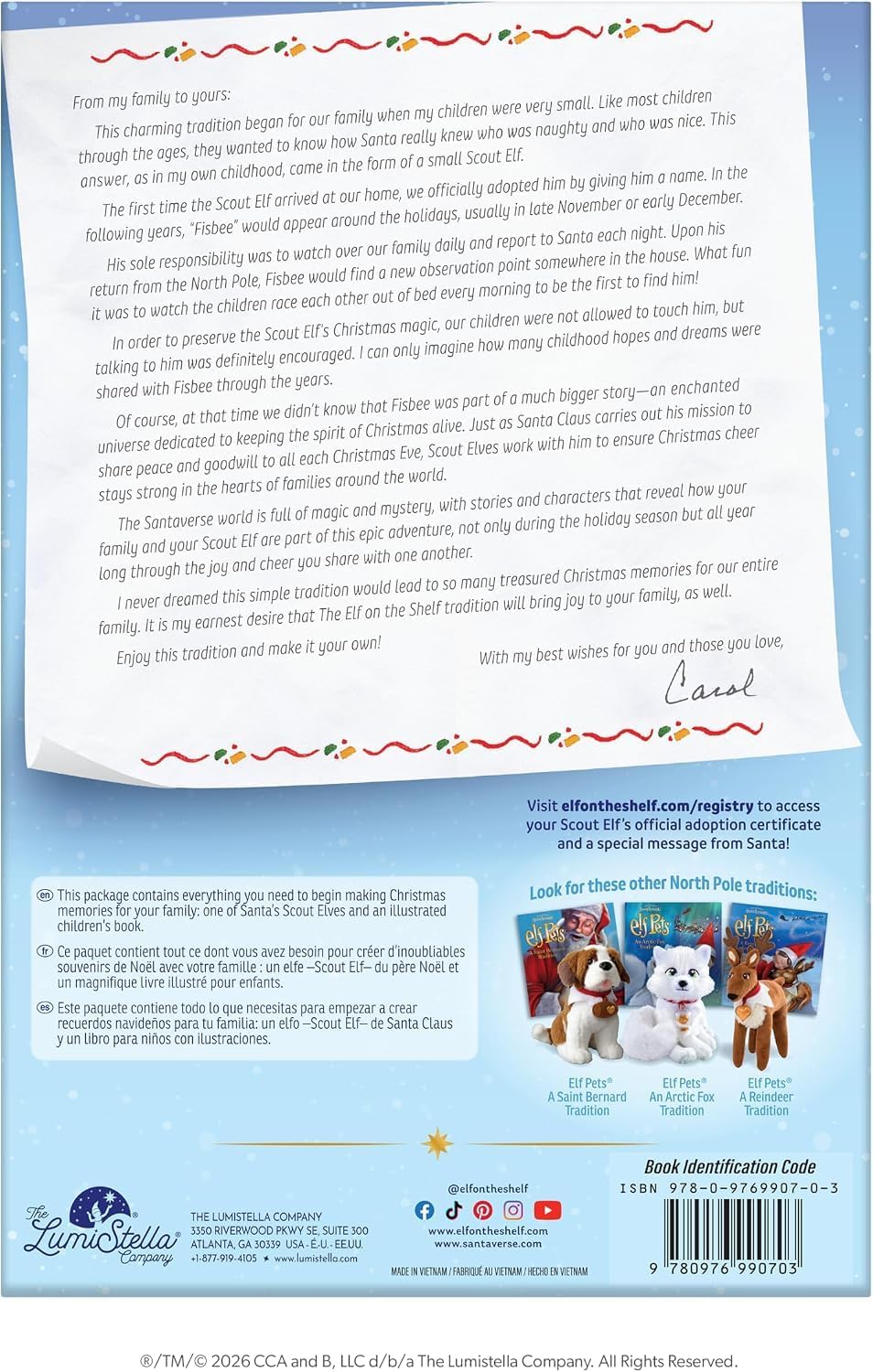 The Elf on the Shelf | Jongen | Engelstalig