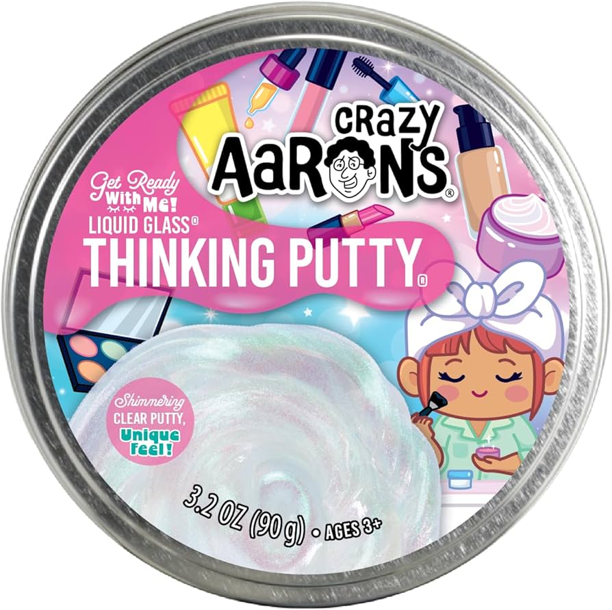 Crazy Aarons | Thinking Putty | Liquid Glass | Get ready with me | 3+