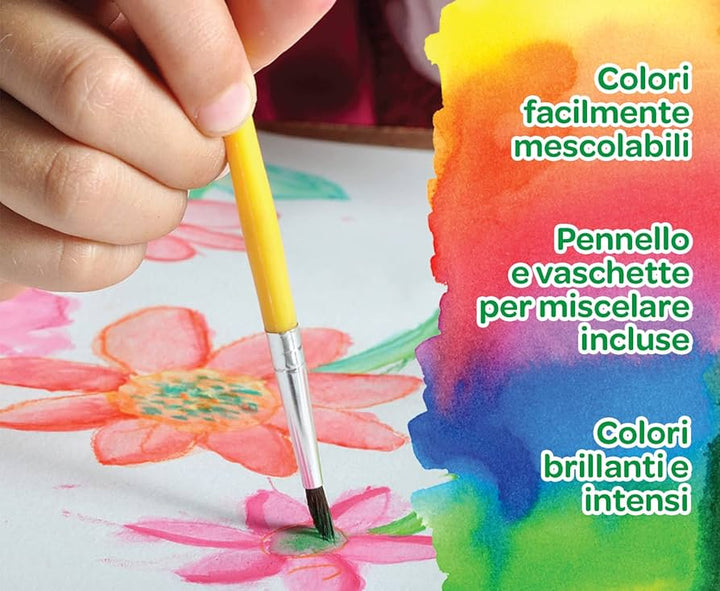 Crayola | Watercolours Palet | 12 kleuren | 3+