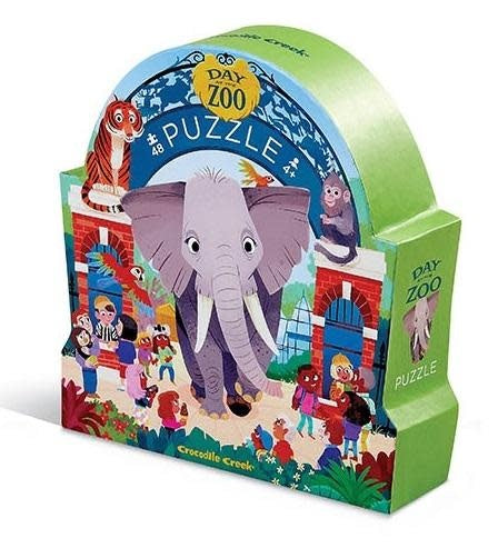 Crocodile Creek | Puzzle | Day at the Zoo | 48 stukjes | 4+