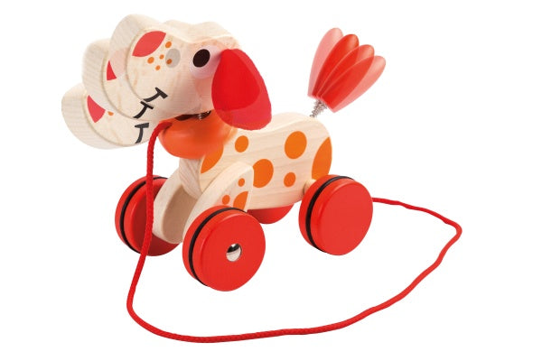Joueco Houten Kwispel Hondje