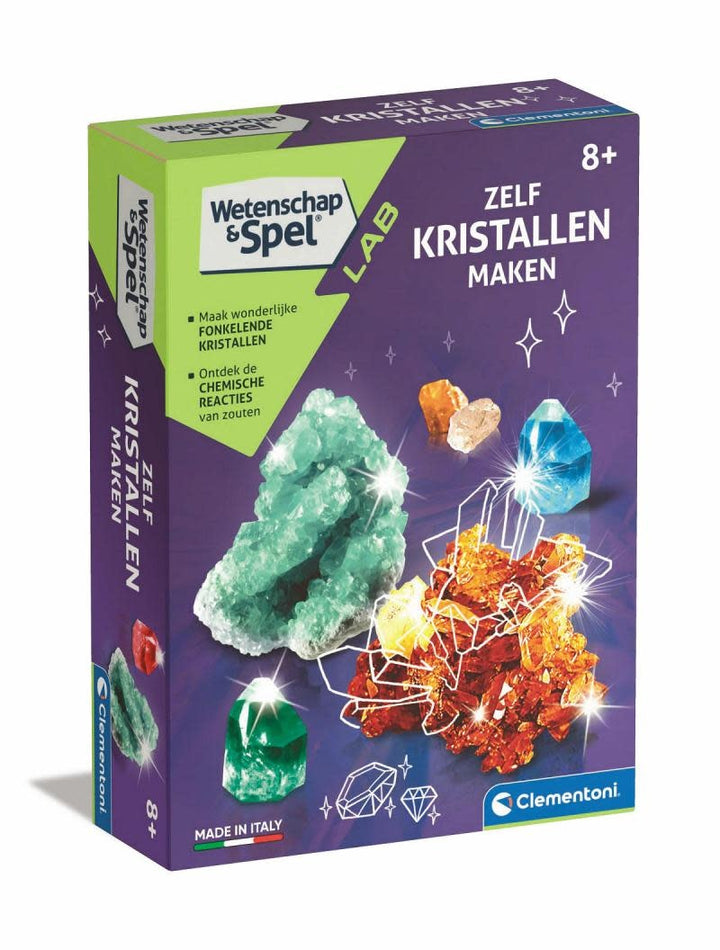 Clementoni – Vorderseite der Kristallbox