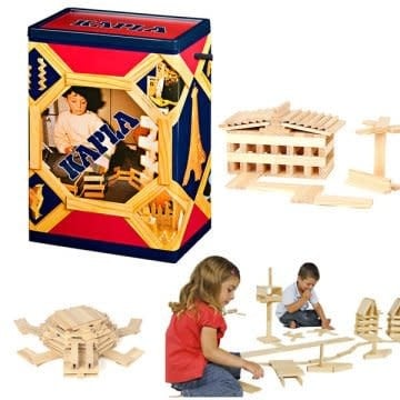 Kapla | Houten Speelgoed | Kabouterplankjes | 200 stuks