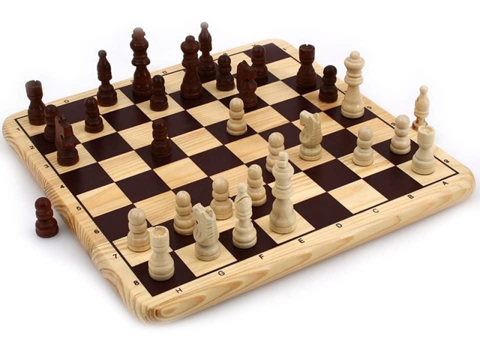 Longfield | Houten Schaakspel | 29 cm | 7+