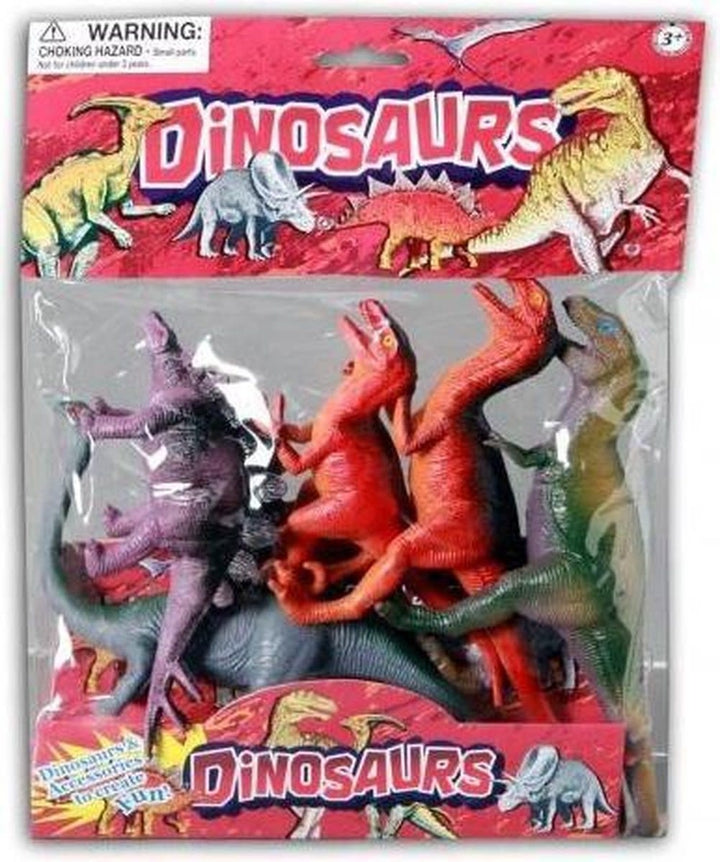 Jono Toys | Animal World | Set plastic dieren | Dinosaurs  | 5 delig | 3+