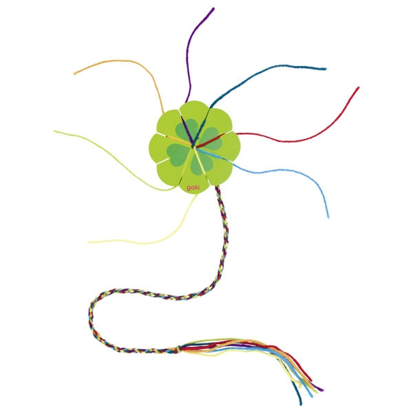 Goki | Houten Knoopster | Vriendschapsarmbandjes | 9,5 cm | 4+