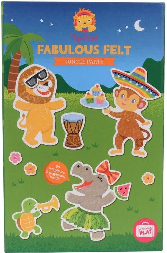 Tiger Tribe Fabulous Felt Jungle Party 3+