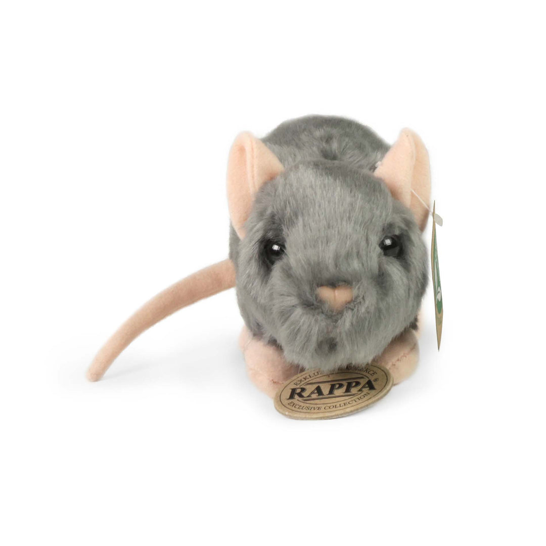 Rappa pluche muis 16 cm - tweede afbeelding