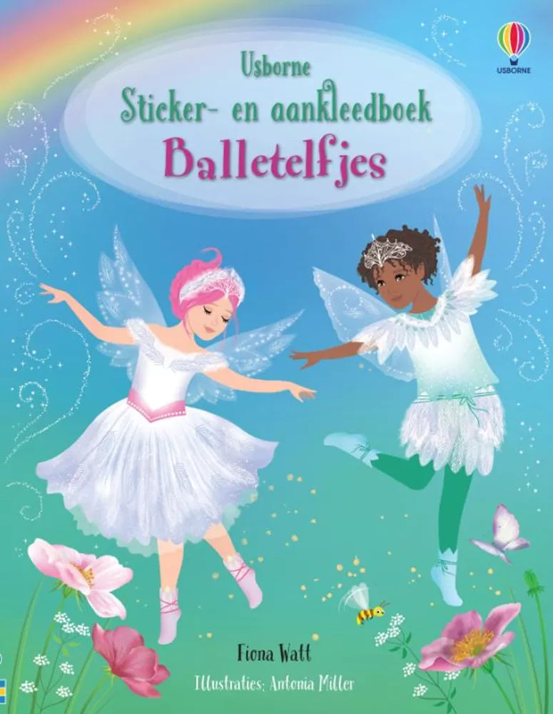 Vorderseite von Ballettfeen mit zwei tanzenden Feen