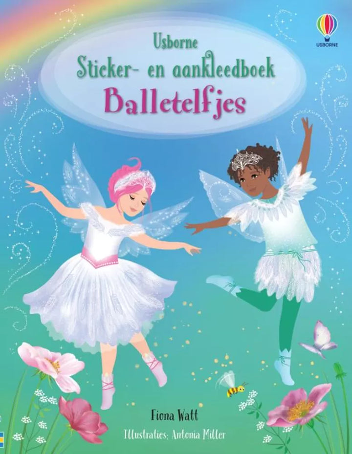 Vorderseite von Ballettfeen mit zwei tanzenden Feen