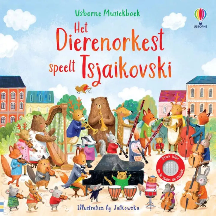 Usborne | Musical Sound Book | The Animal Orchestra Plays Tchaikovsky | 2+