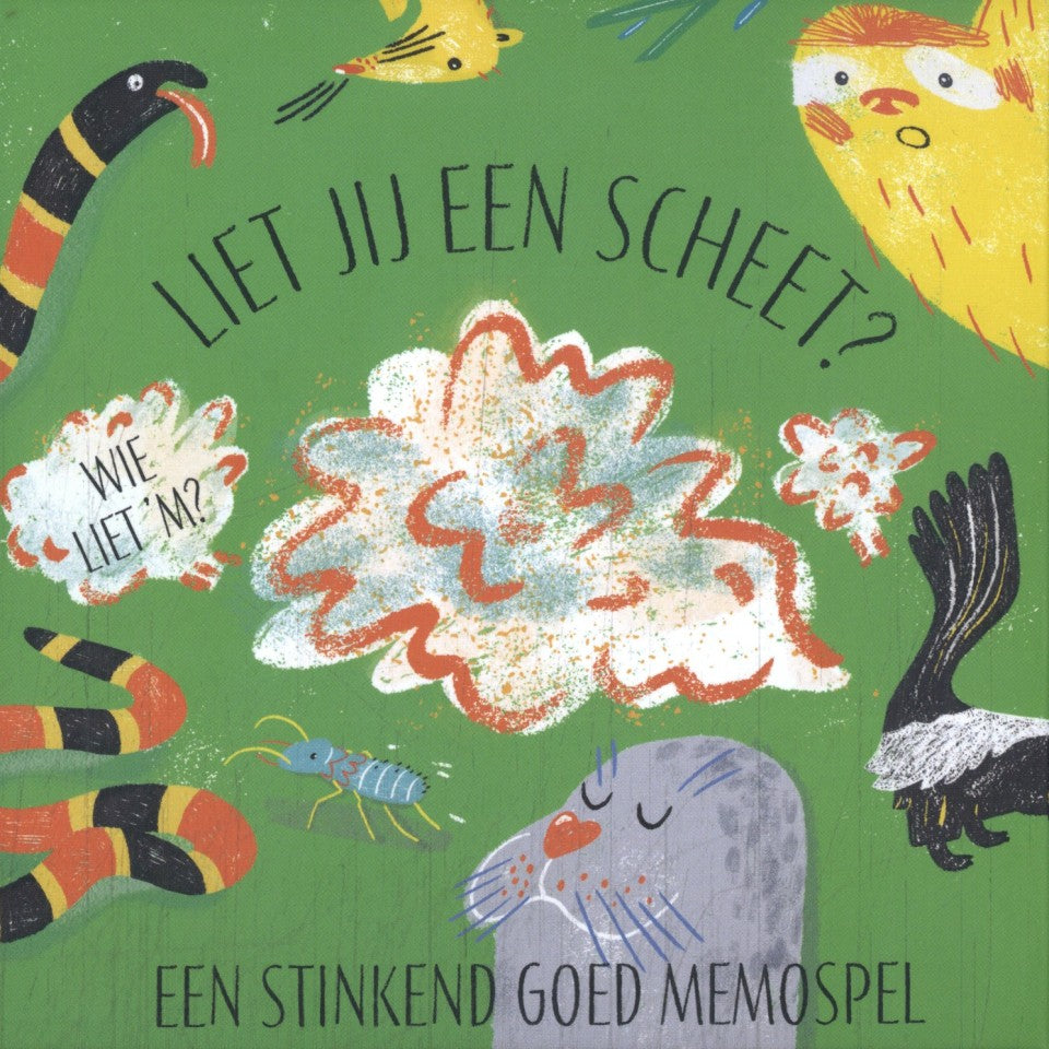 Kosmos Uitgevers | Kaart en Geheugenspel | Liet jij een Scheet? | 52 delig | 3+