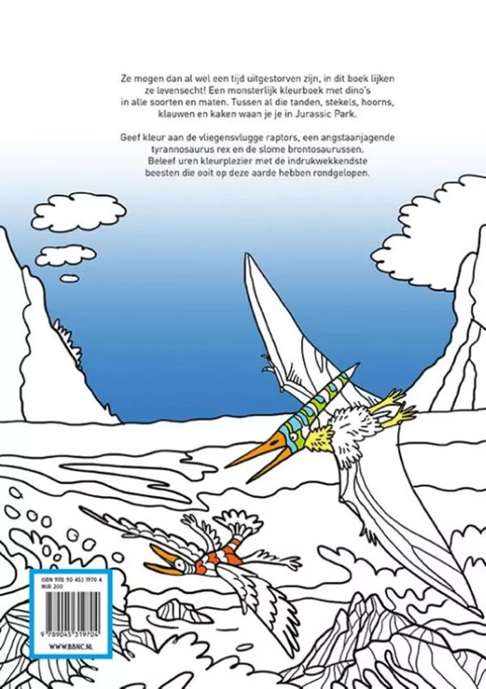 BBNC | Kleurboek Dinosaurus