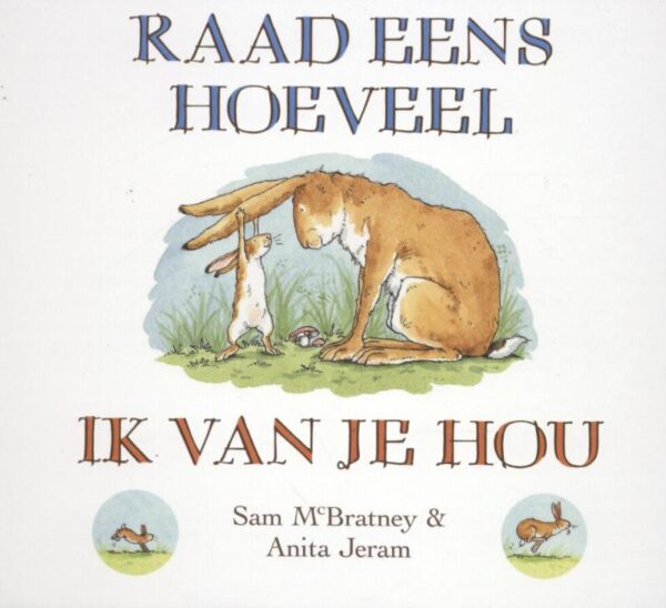 Raad eens hoeveel ik van je hou luxe kartonboek voorkant