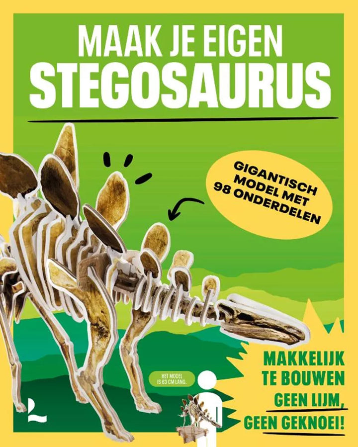 Lannoo | Maak je eigen Stegosaurus | 7+