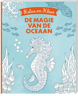 Image Books | Kleurboek: Relax en kleur. De magie van de oceaan. 6+