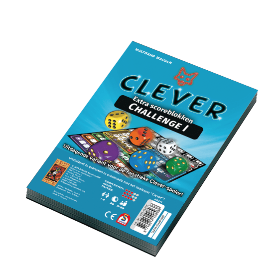 999 Games | 1 Scoreblok Clever Challenge | 8+ - Kleine Eland