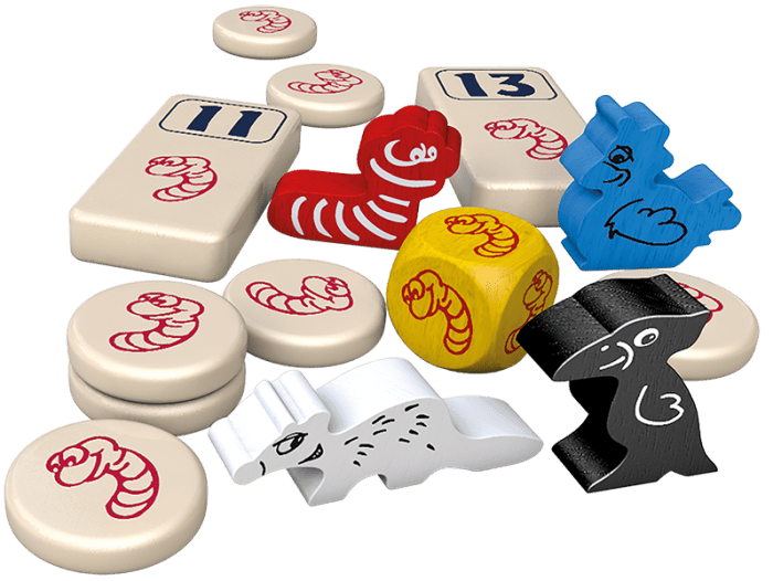 999 Games | Dobbelspel | Regenwormen | Uitbreiding | 8+ - Kleine Eland