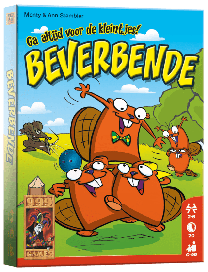 999 Games | Kaartspel | Beverbende | 6+ - Kleine Eland